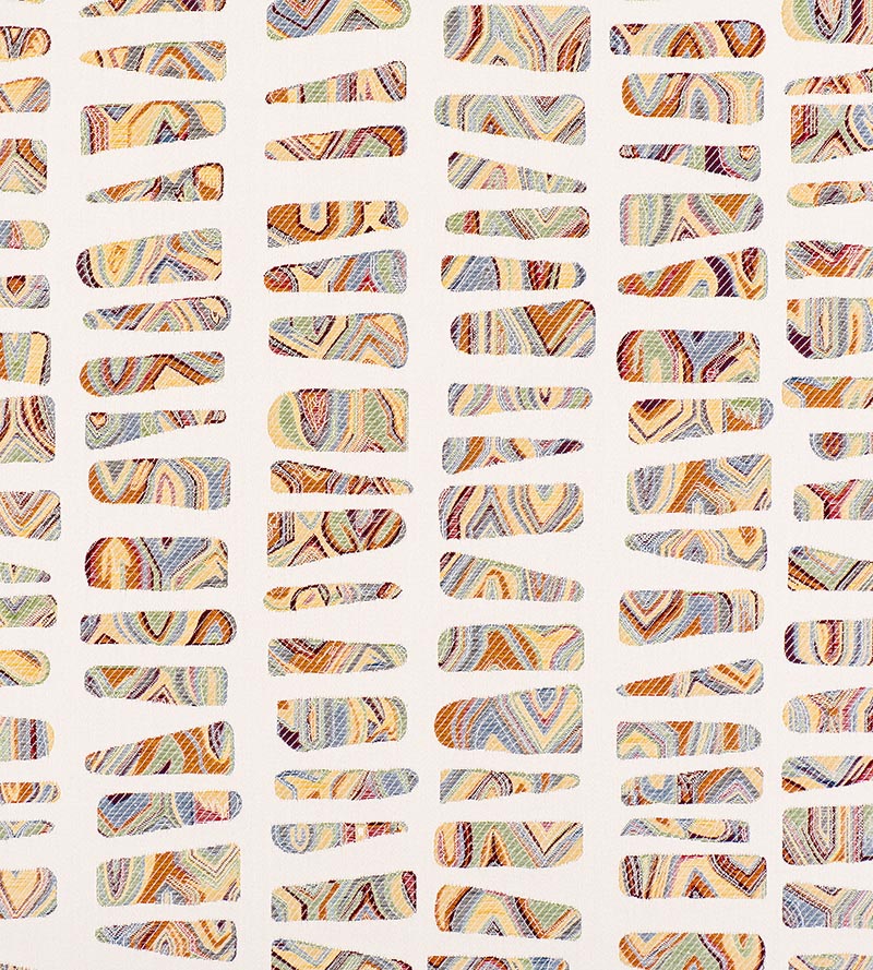 Old World Weavers Galisteo Ivory/Multi Fabric Sample JM72740001