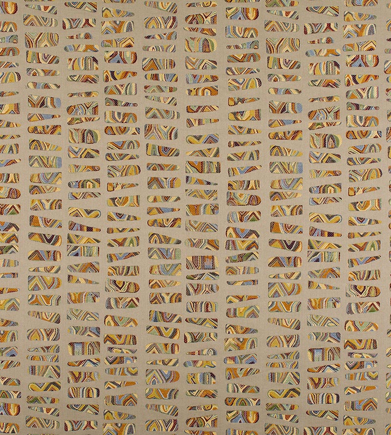 Old World Weavers Galisteo Grey/Multi Fabric JM72740002