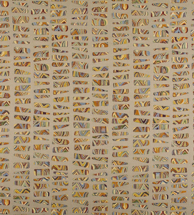 Old World Weavers Galisteo Grey/Multi Fabric JM72740002