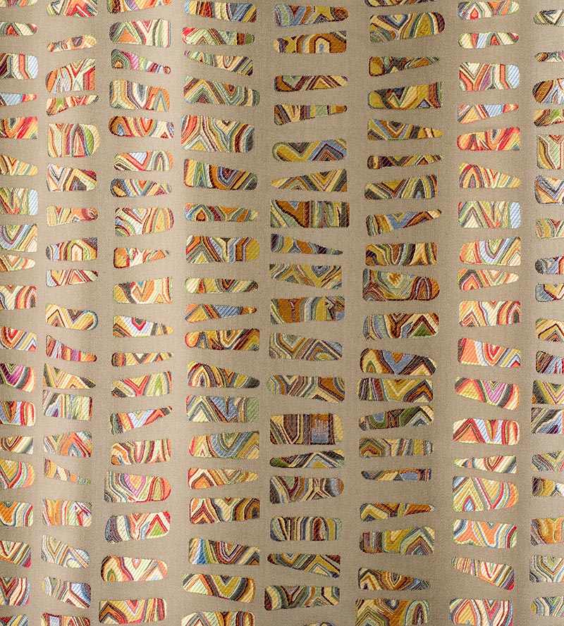 Old World Weavers Galisteo Grey/Multi Fabric JM72740002