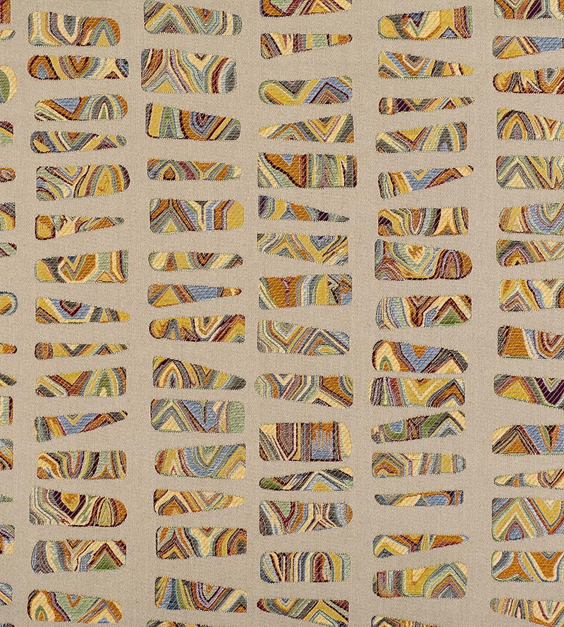 Old World Weavers Galisteo Grey/Multi Fabric JM72740002