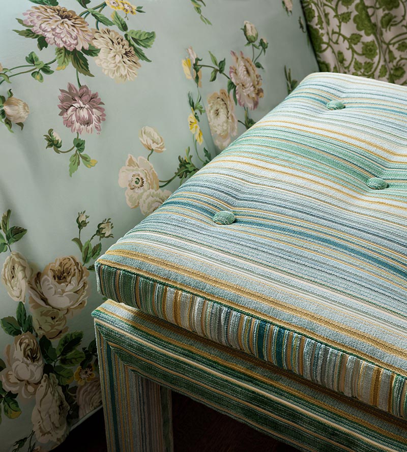 Old World Weavers Timberlake Velvet Forest Fabric Sample JM05920003