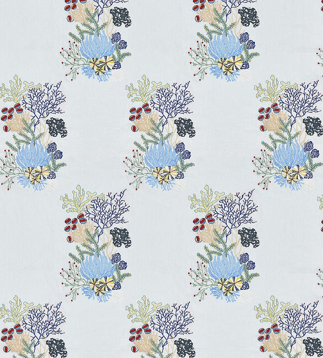 Old World Weavers Combe Martin Azure Fabric Sample JM70720003