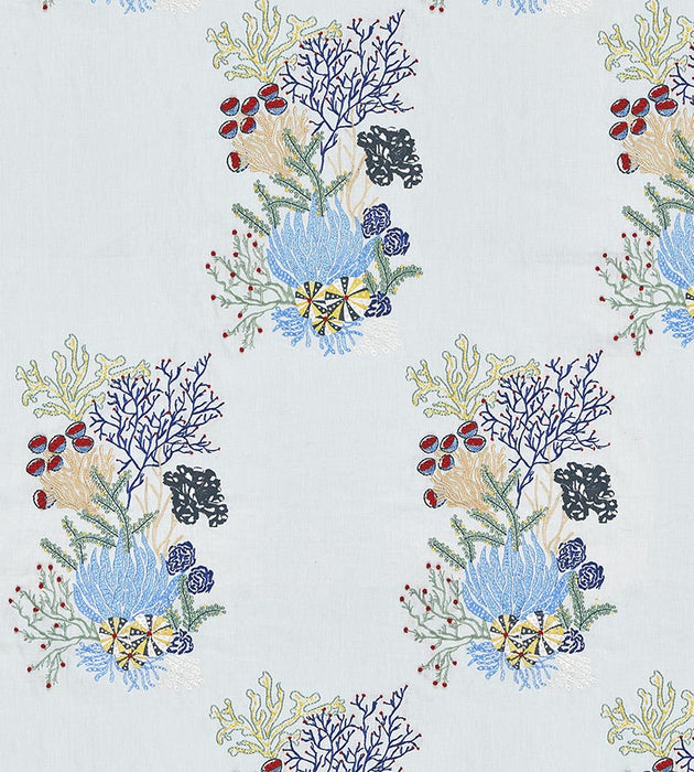 Old World Weavers Combe Martin Azure Fabric Sample JM70720003