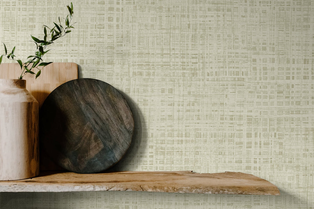 Seabrook Designs Ami Linen Wallpaper Sample JP10105