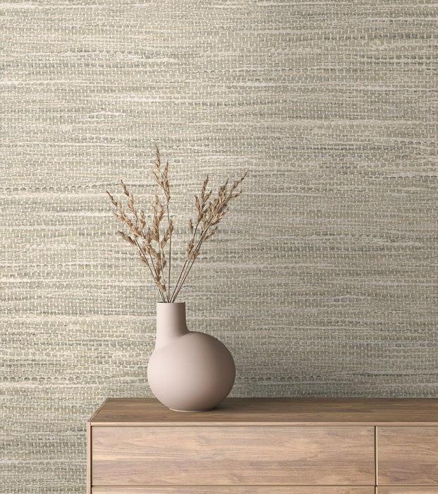 Seabrook Designs Rina Warm Stone Wallpaper Sample JP10306