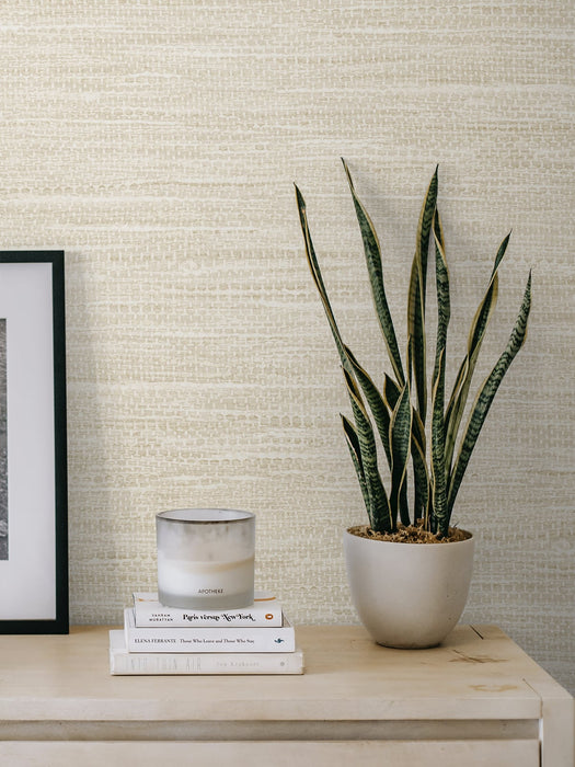 Seabrook Designs Rina Linen Wallpaper Sample JP10307