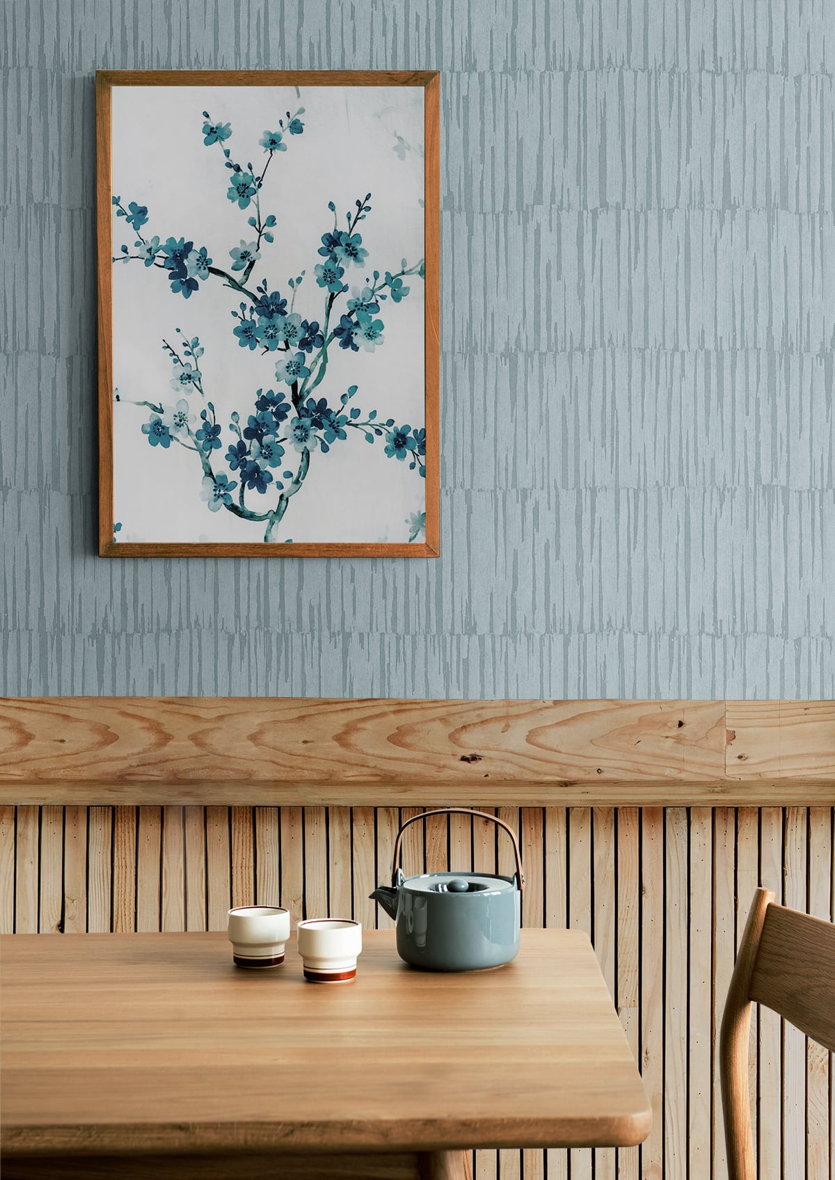 Seabrook Designs Naomi Bayside Breeze Wallpaper Sample JP10602