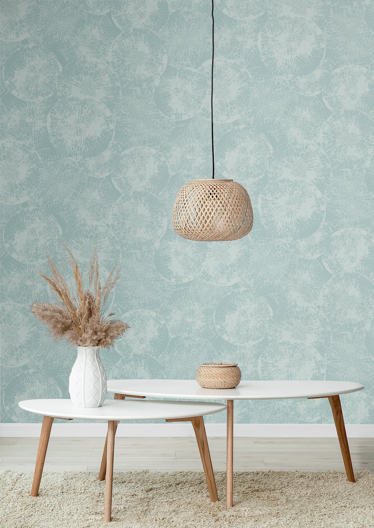 Seabrook Designs Eren Glacier Wallpaper Sample JP10702