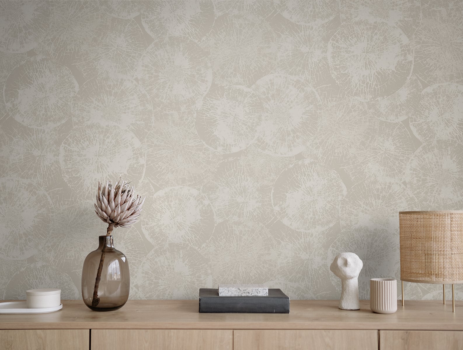 Seabrook Designs Eren Dove Grey Wallpaper Sample JP10707