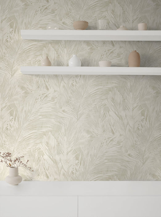 Seabrook Designs Mari White Sands Wallpaper Sample JP11007