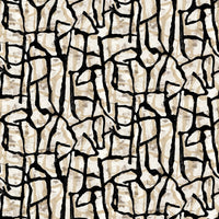 Seabrook Designs Jouji Mural Ebony & Sand Wallpaper JP11500M