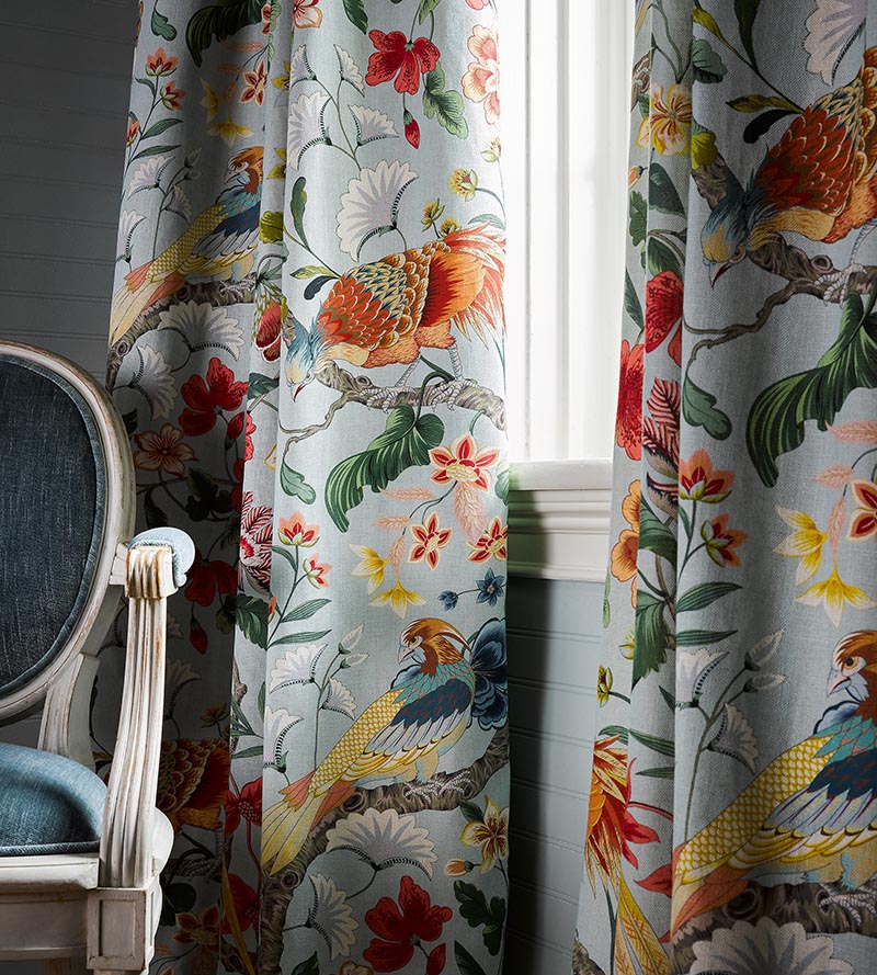 Old World Weavers Botany Bay Sky Multi Fabric JP13400001