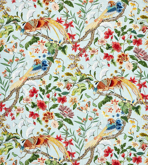 Old World Weavers Botany Bay Sky Multi Fabric Sample JP13400001