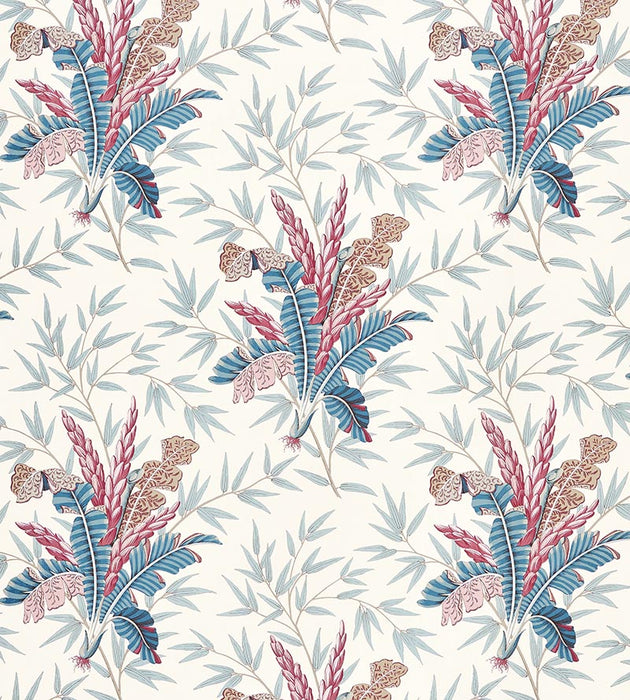 Old World Weavers Bahar Peacock Rose Fabric Sample JP44850001