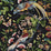 Old World Weavers Botany Bay Black Ruby Fabric JP13400002