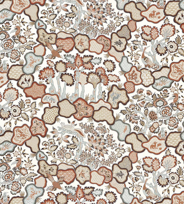 Old World Weavers Ziba Cognac Fabric Sample JP46590002