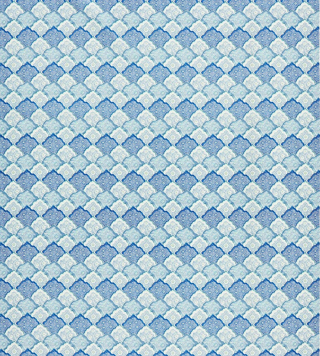Old World Weavers Akira Porcelain Blue Fabric Sample JP46600003