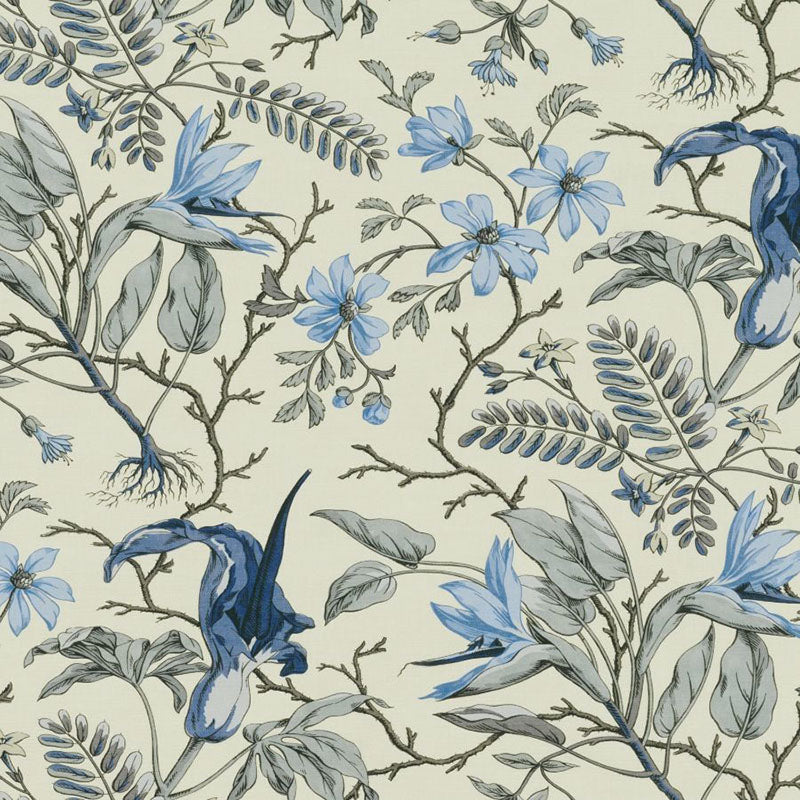 Jasper Paradiso Pale Blue Fabric Sample JP-1600