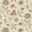 Jasper Fraises Des Bois Pink Green Fabric Sample JP-1800