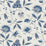 Jasper Fraises Des Bois Indigo Fabric Sample JP-1803