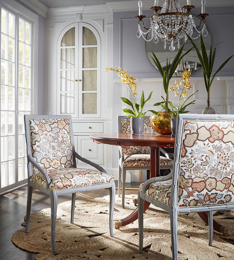 Old World Weavers Ziba Porcelain Blue Fabric JP46590003