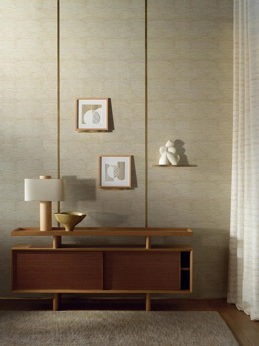 Pierre Frey Yangzi Avoine Wallpaper FP473003