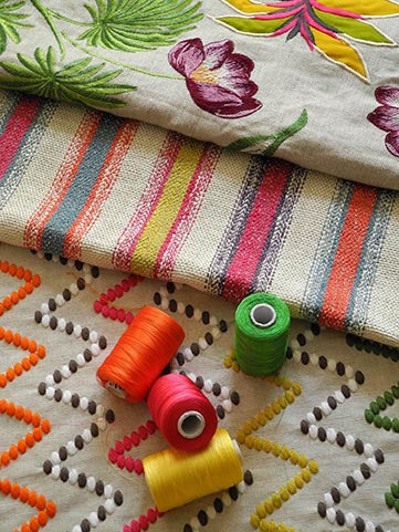 Pierre Frey Papou Epice Fabric Sample F2952001