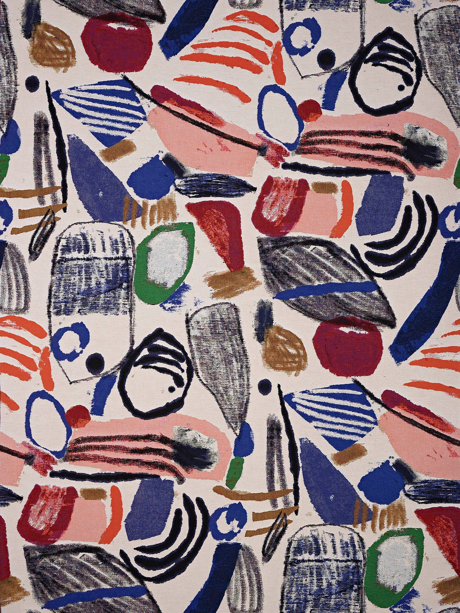 Pierre Frey La Toile Du Peintre Original Fabric F3528001