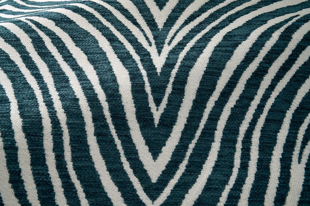 Le Manach Zebre Outdoor Ocean Fabric Sample L4001002