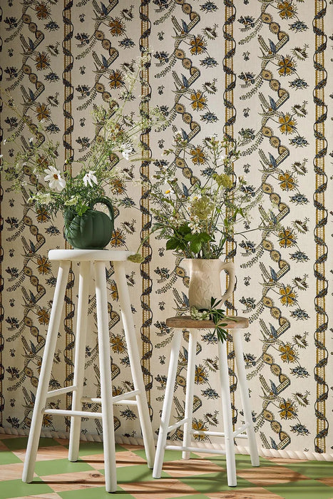 Pierre Frey Bjorn Cerise Wallpaper Sample FP220002
