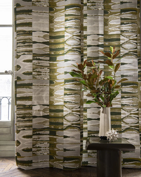 Pierre Frey Agafay Kaki Fabric Sample F3964001