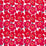 Marimekko Mini Unikko Print Pink Red Peach And Black Fabric KK664750001