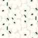 Marimekko Pieni Unikko 2 Print Green Beige And White Fabric Sample KK652050813