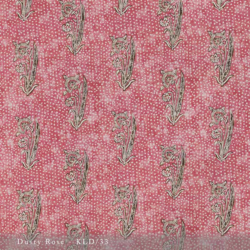 Lisa Fine Kalindi Dusty Rose Fabric Sample KLD-33