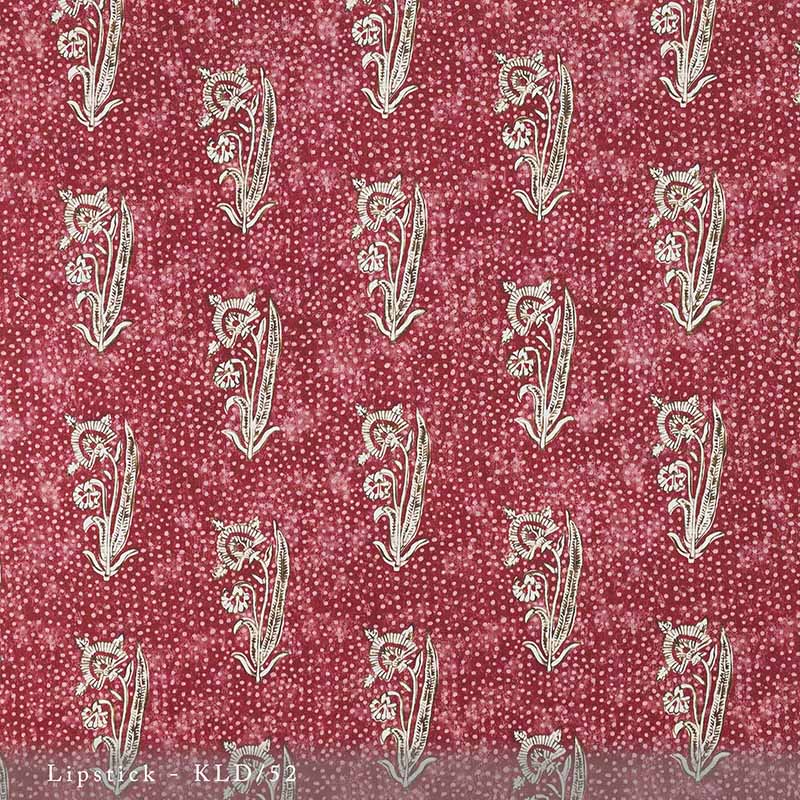 Lisa Fine Kalindi Lipstick Fabric Sample KLD-52