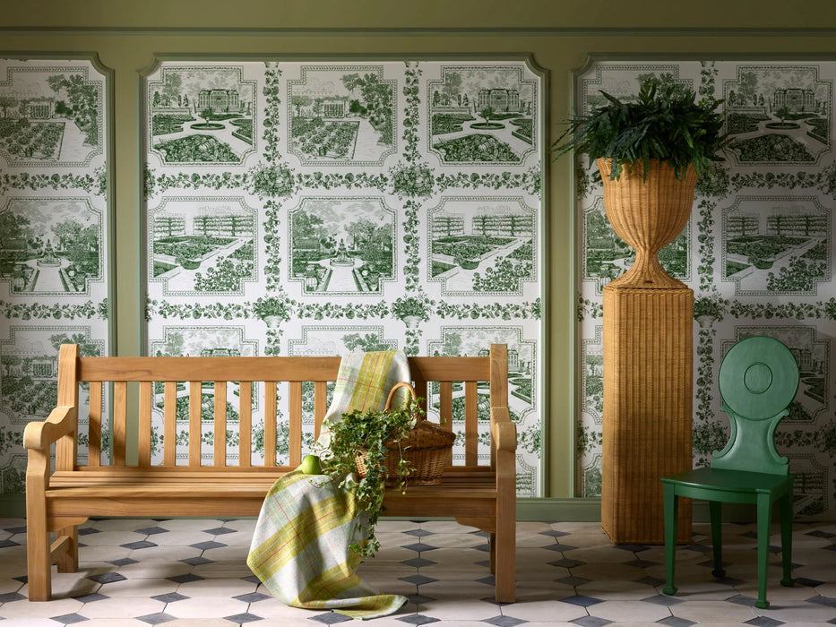 Pierre Frey Les quatre potagers Travertin Wallpaper FP284001