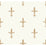 York Fleur De Lis White & Gold Wallpaper KT2192