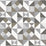 Seabrook Designs Lozenge Geometric Silver & Antique Bronze Wallpaper KTM1210
