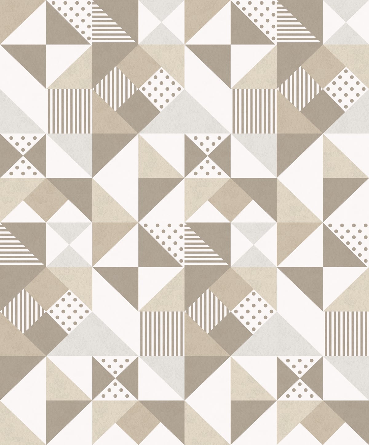 Seabrook Designs Lozenge Geometric Latte & Dorian Grey Wallpaper Sample KTM1280