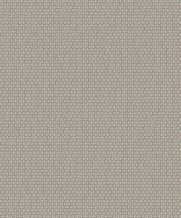 Seabrook Designs Capsule Geometric Nobel Grey Wallpaper KTM1624
