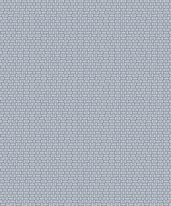 Seabrook Designs Capsule Geometric Skylight & Navy Wallpaper KTM1625