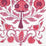 Home Couture Kalamkari Border Multi Reds Fabric HC2010I-02
