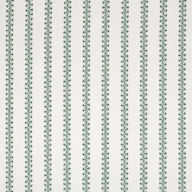 Home Couture Kalamkari Stripe Dark Green Fabric Sample HC2030I-06