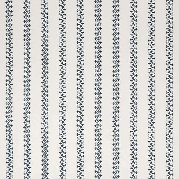 Home Couture Kalamkari Stripe Dark Navy Fabric Sample HC2030I-08