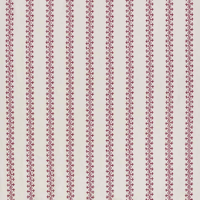 Home Couture Kalamkari Stripe Dark Raspberry Fabric HC2030I-05