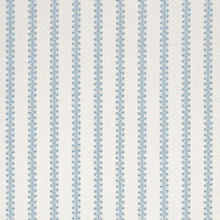 Home Couture Kalamkari Stripe Sky Blue Fabric HC2030I-12