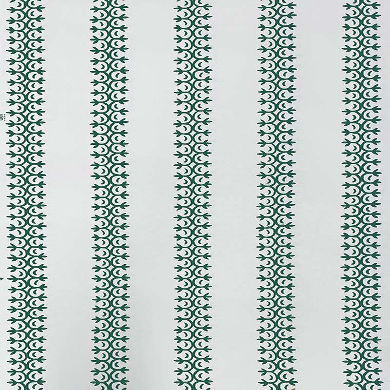 Home Couture Kalamkari Stripe Dark Green Wallpaper Sample HP2030W-06AWP