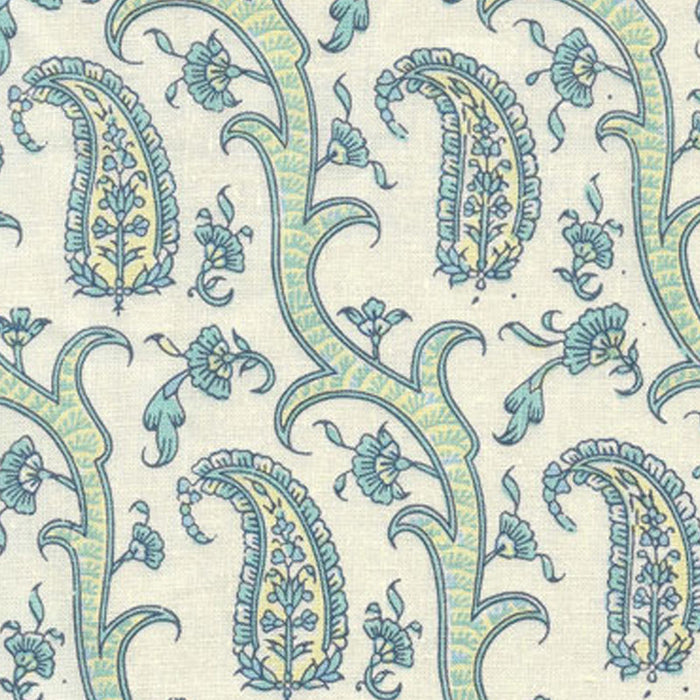 Home Couture Kashmir Diagonal Celeste Fabric Sample HC1965C-01