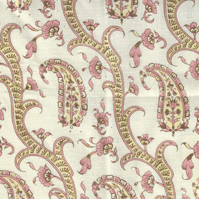 Home Couture Kashmir Diagonal Pink Fabric Sample HC1965C-06